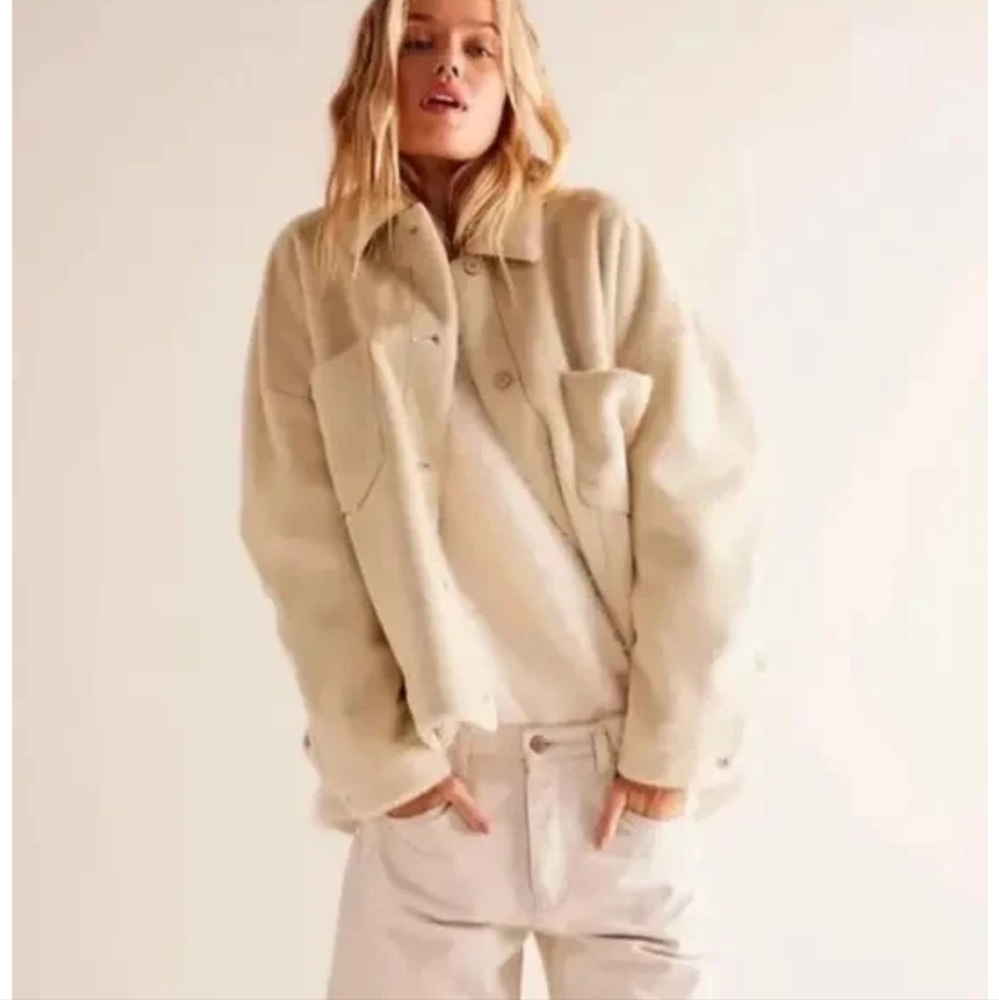 Free People We The Free Cixy Opal Swing Jacket‎  Ivory